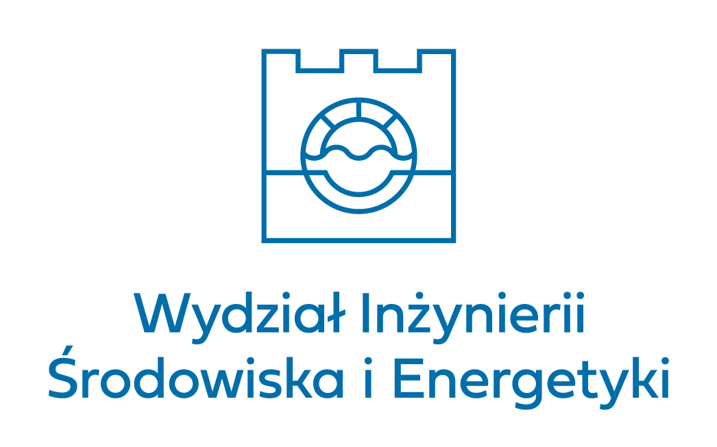 symetryczne logo Wydziału Inżynierii Środowiska i Energetyki do stosowania wraz z logo Politechniki Krakowskiej